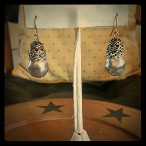 Chico's Silver drop earrings. Great condition